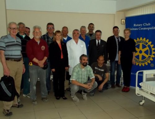 PROJECT VOOR ZUURSTOF EN PERSLUCHT KINDERZIEKENHUIS MOLDAVIE GESTART